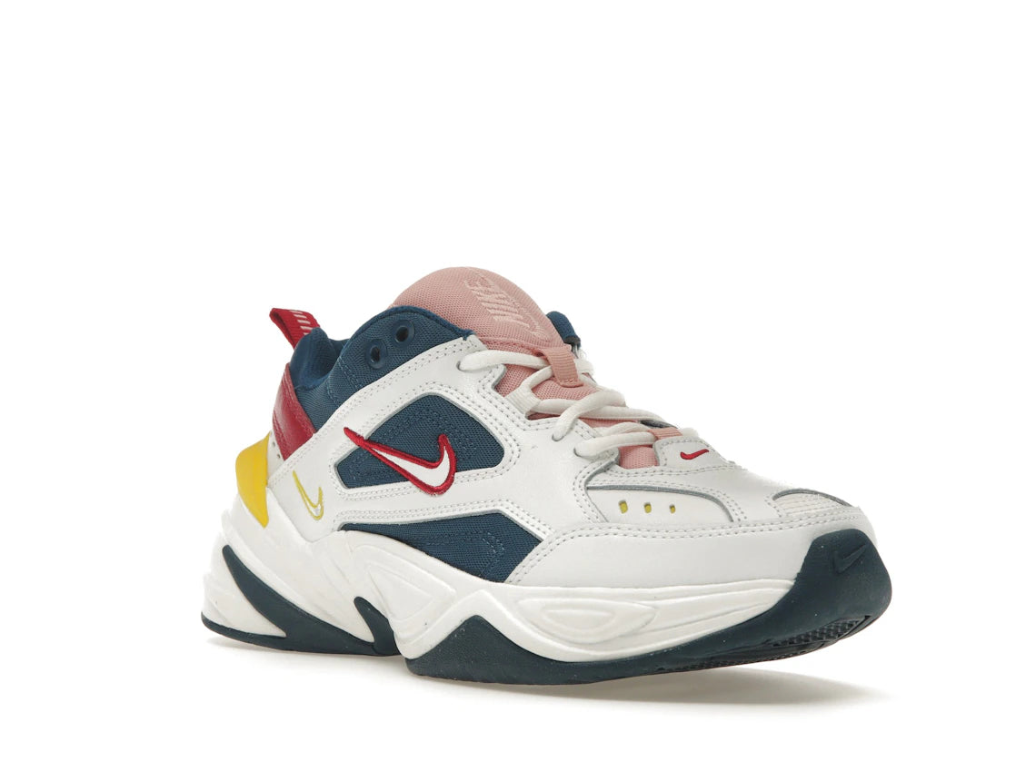 Nike M2K Tekno Blue Force Summit White Chrome Yellow (Women's) - vue secondaire A