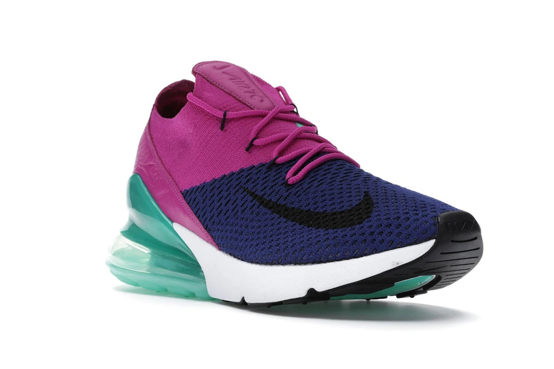Nike Air Max 270 Flyknit Fuchsia Flash - vue secondaire A