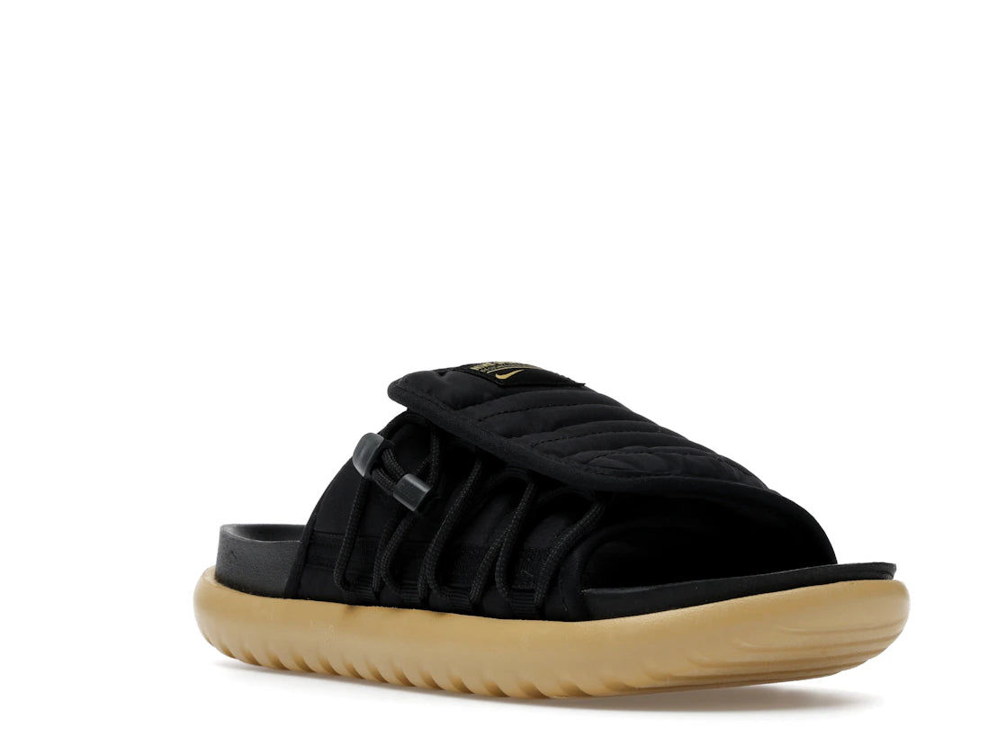 Nike Asuna 2 Slide Black Sanded Gold - vue secondaire A