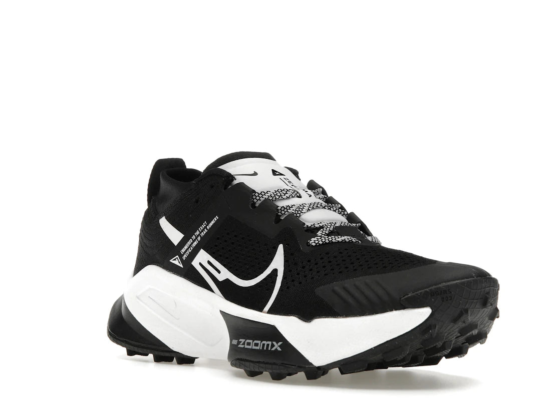 Nike ZoomX Zegama Trail Black White - vue secondaire A