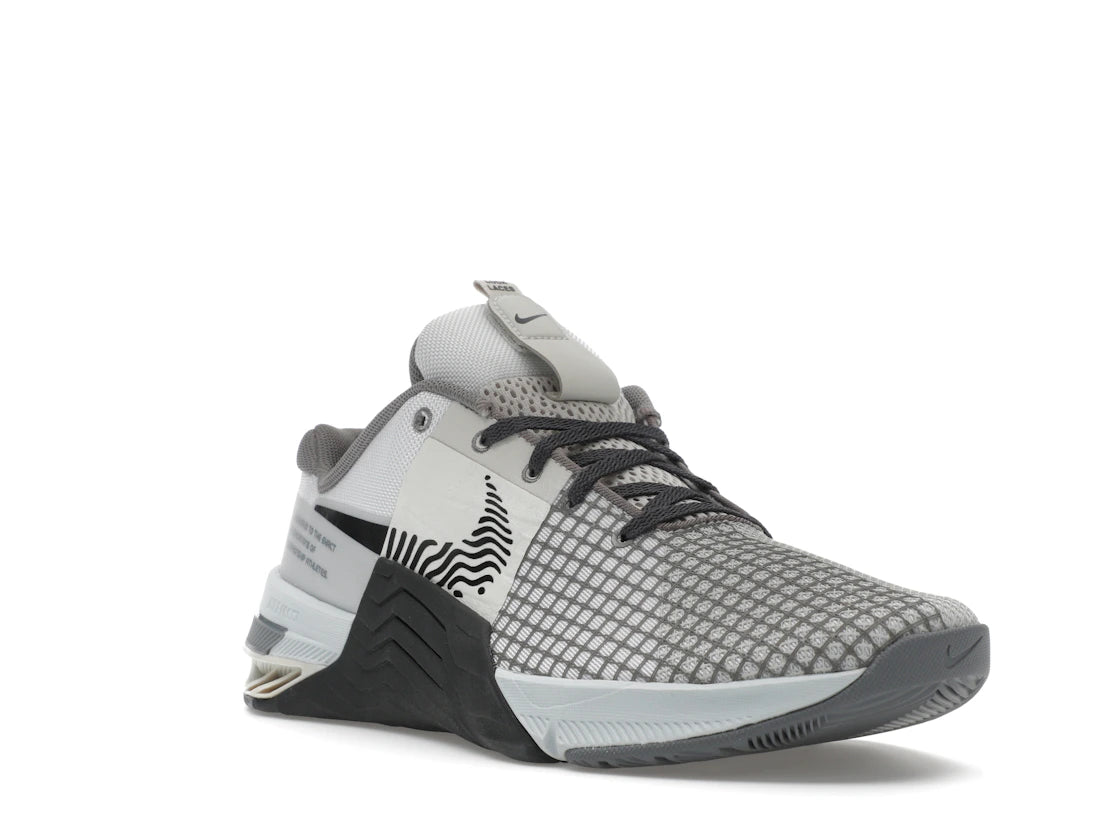 Nike Metcon 8 Photon Dust Anthracite - vue secondaire A