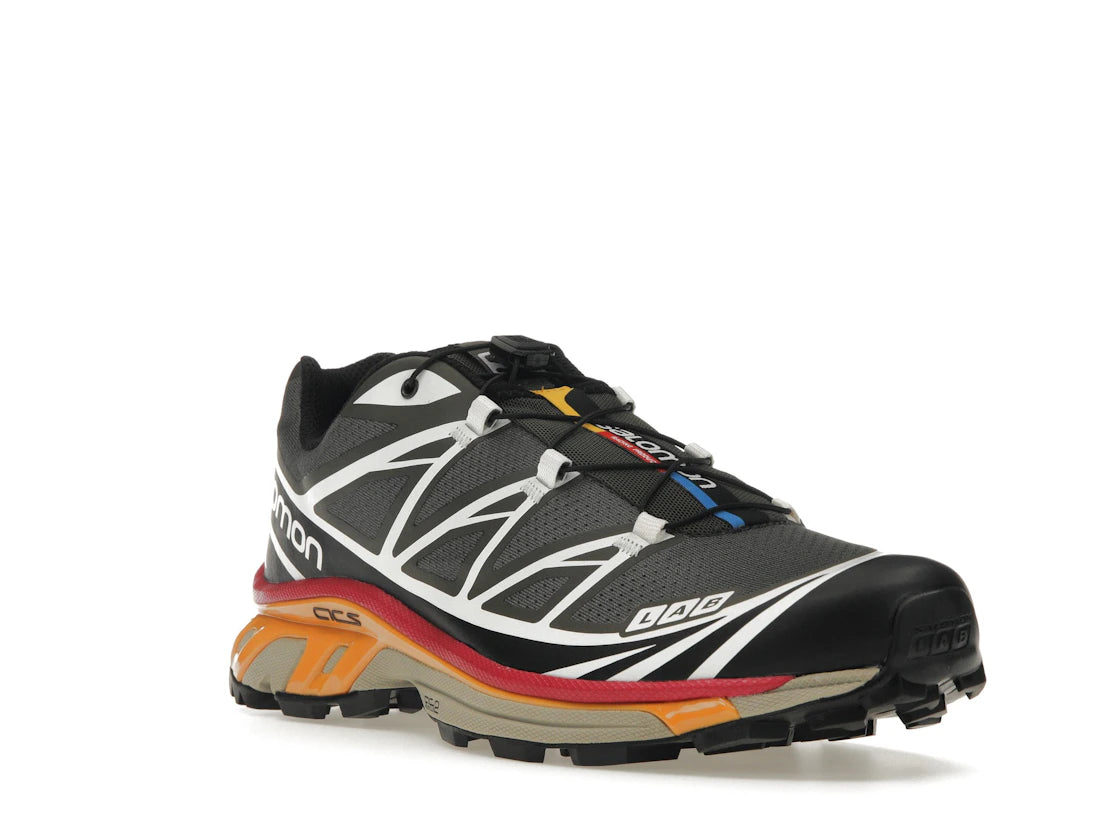 Salomon XT-6 RECUT Beluga Russet Orange - vue secondaire A