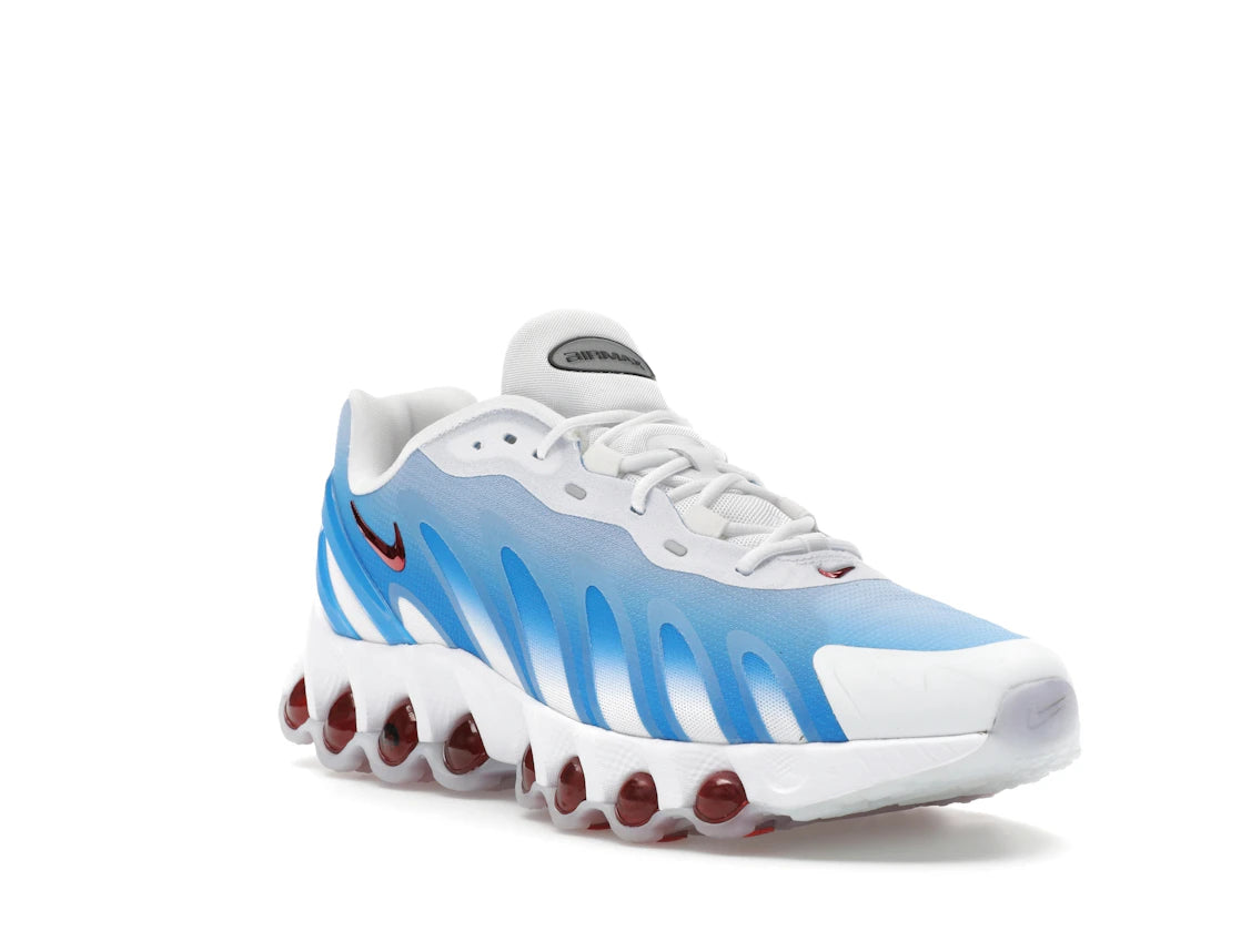 Nike Air Max Dn8 White Red Light Photo Blue - vue secondaire A