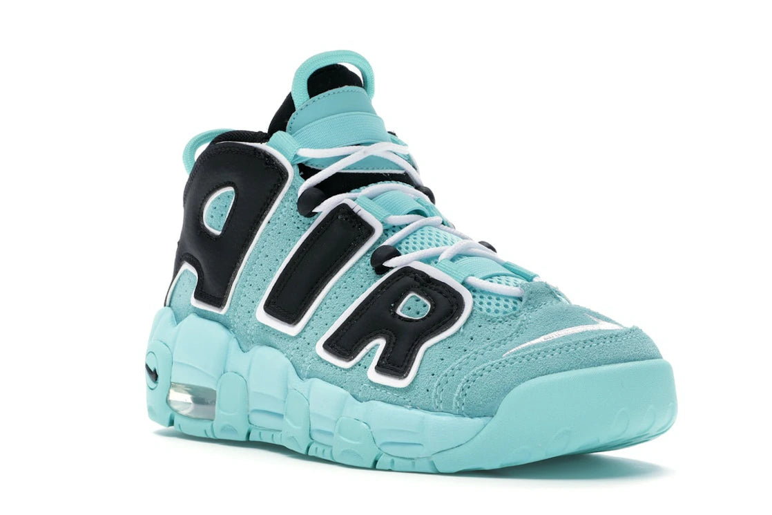 Nike Air More Uptempo Aqua Blue (GS) - vue secondaire A