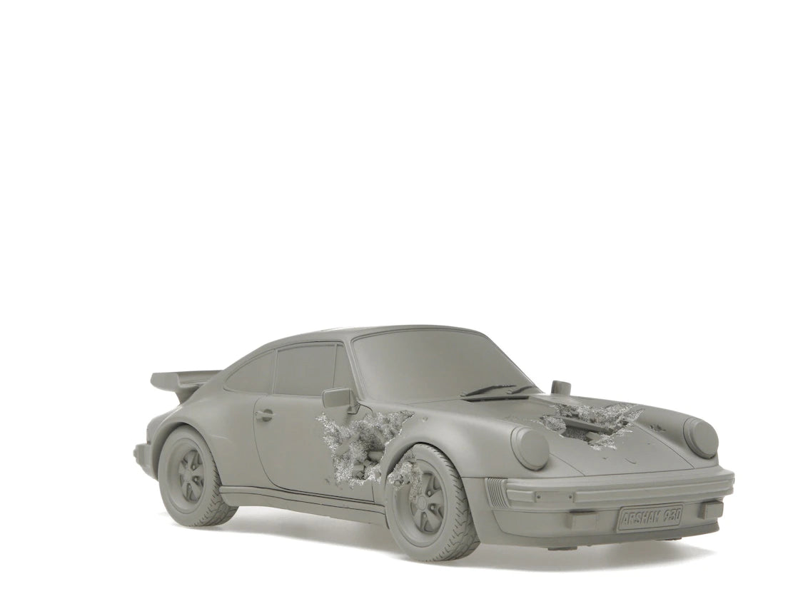 Daniel Arsham ERODED 911 TURBO Porsche Figure - vue secondaire A