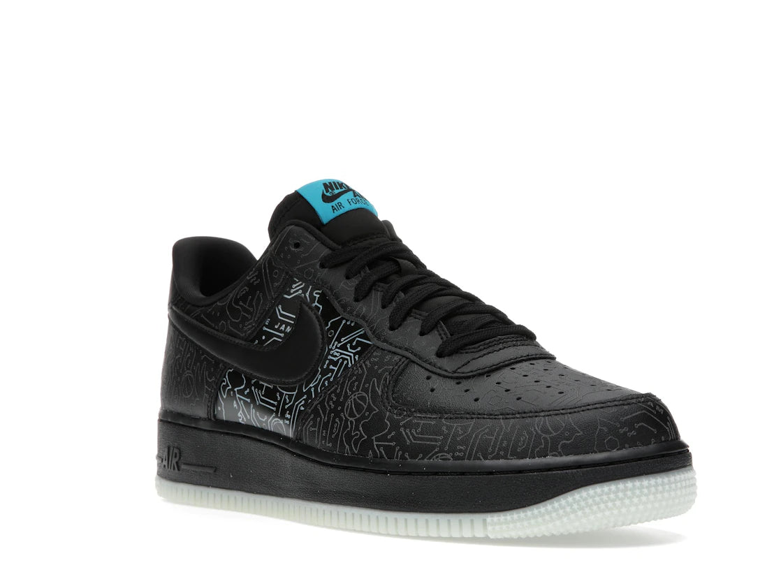 Nike Air Force 1 Low Computer Chip Space Jam - vue secondaire A