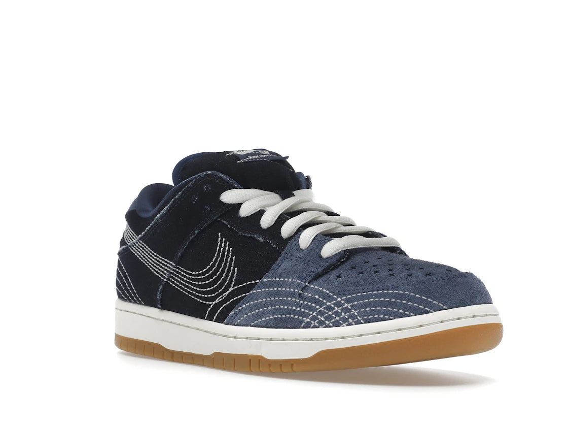 Nike SB Dunk Low Denim Sashiko - vue secondaire A