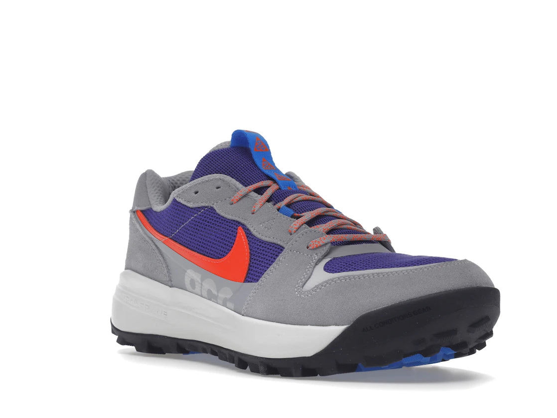 Nike ACG Lowcate Wolf Grey Bright Crimson - vue secondaire A