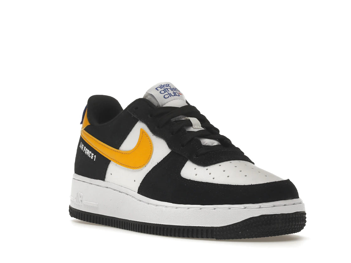 Nike Air Force 1 Low Athletic Club Black University Gold (GS) - vue secondaire A