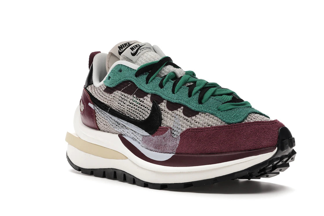 Nike Vaporwaffle sacai Villain Red Neptune Green - vue secondaire A