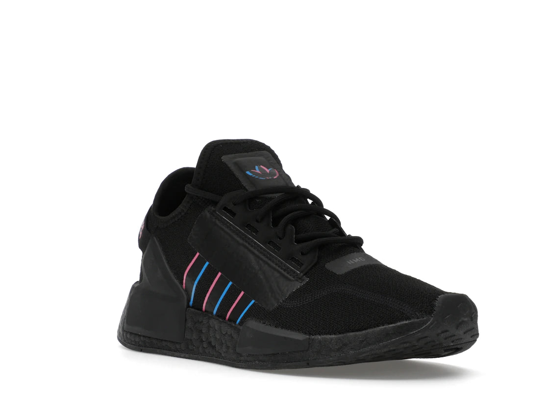adidas NMD R1 V2 Black Pulse Magenta - vue secondaire A