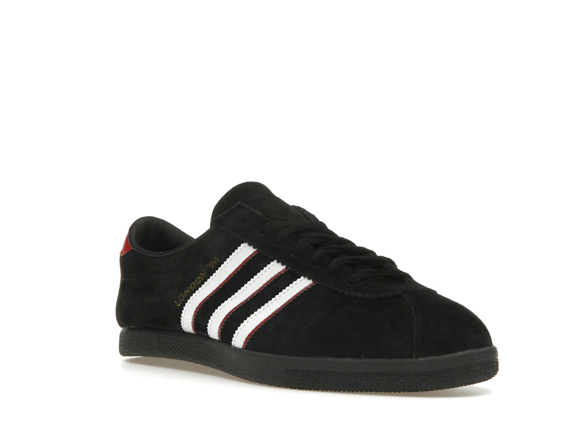 adidas London 96 Core Black Better Scarlet - vue secondaire A