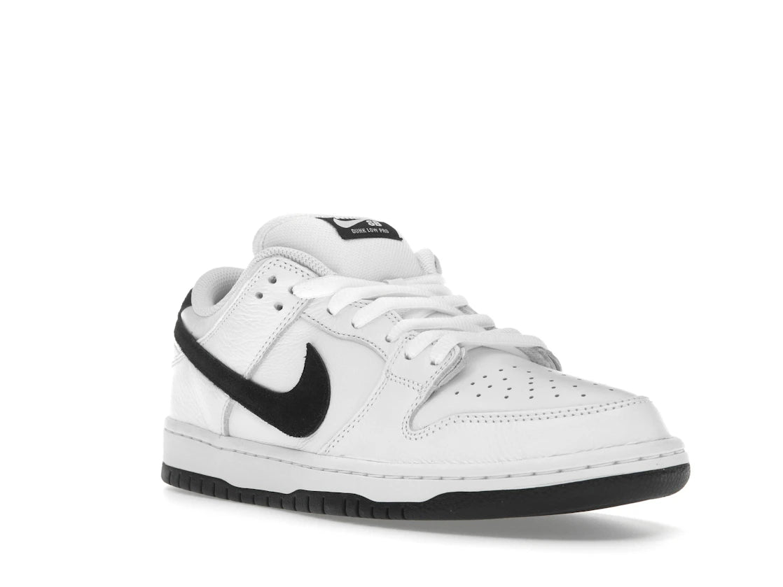 Nike SB Dunk Low White Black - vue secondaire A