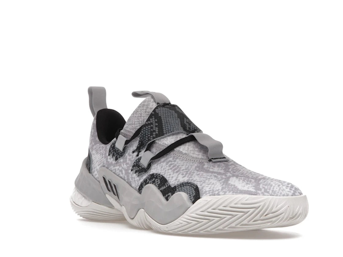 adidas Trae Young 1 Light Solid Grey Snakeskin - vue secondaire A