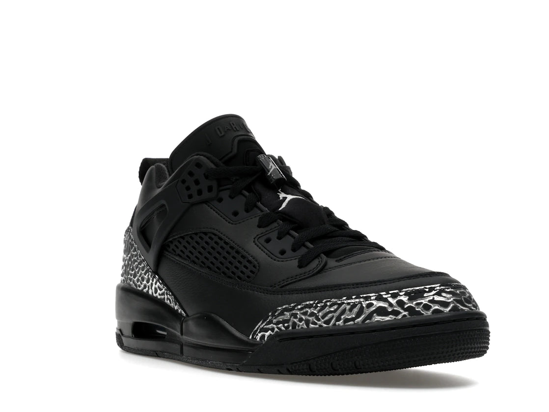 Jordan Spizike Low Black Metallic Silver - vue secondaire A