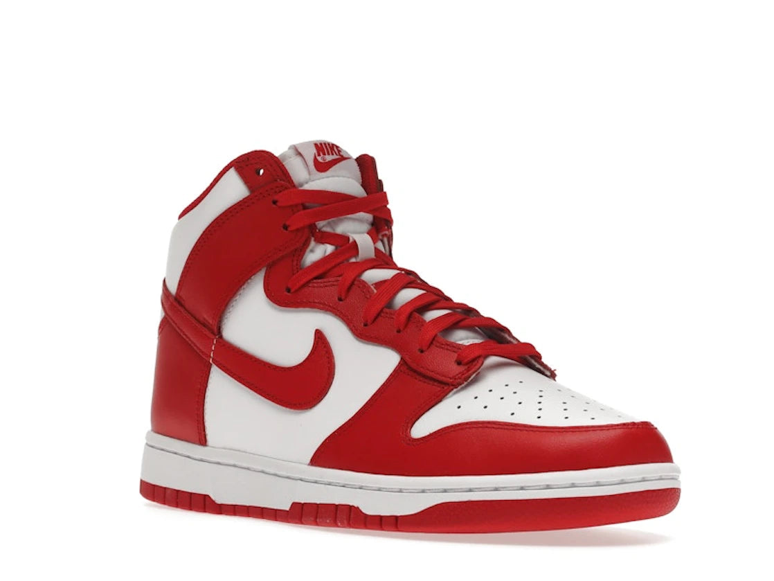 Nike Dunk High Championship White Red - vue secondaire A