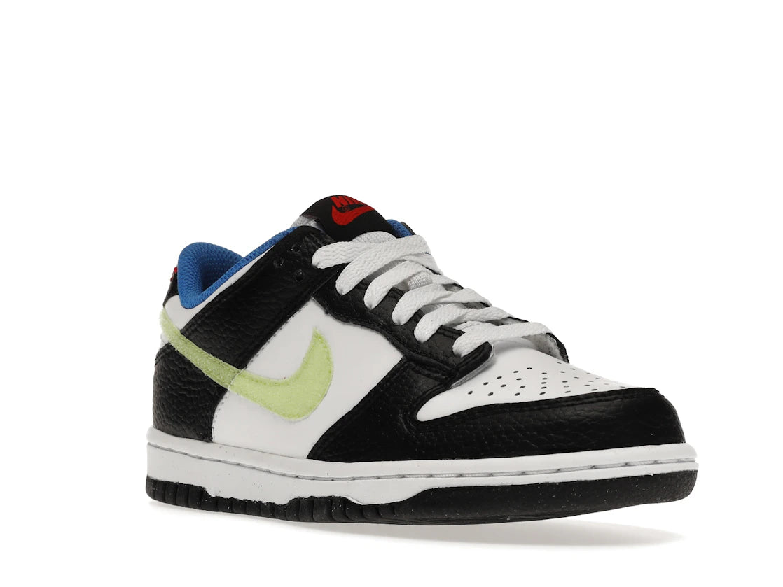 Nike Dunk Low Signal Blue Lemon Twist (GS) - vue secondaire A