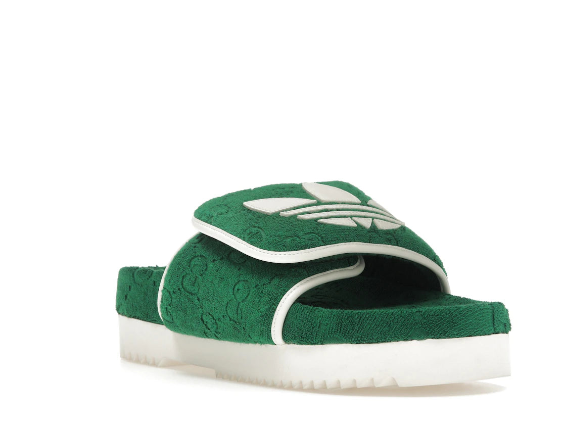 adidas x Gucci GG Platform Sandal Green - vue secondaire A