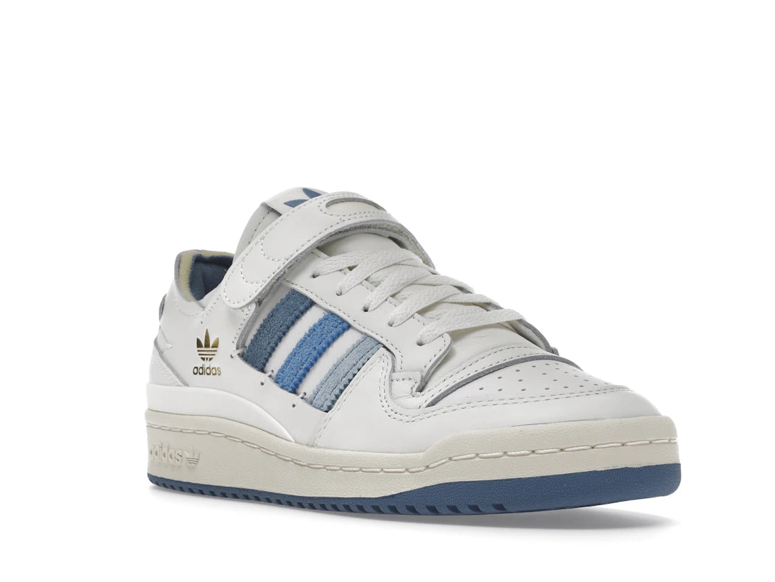 adidas Forum 84 Low White Pulse Blue - vue secondaire A