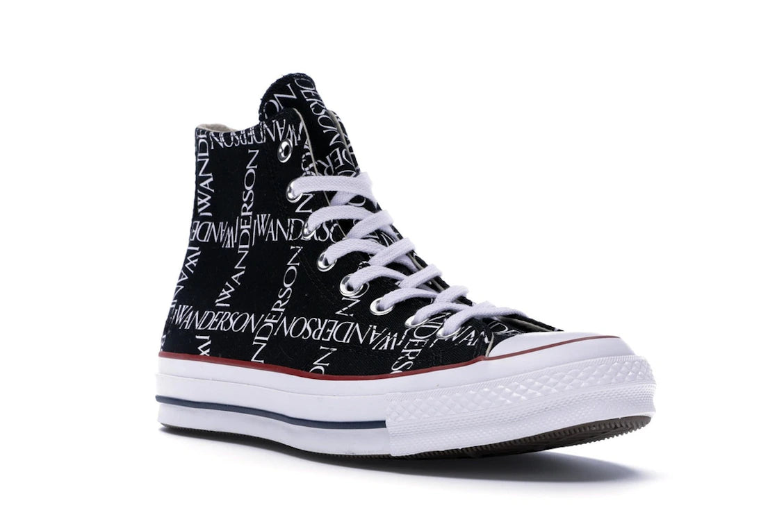 Converse Chuck Taylor All Star 70 Hi Grid JW Anderson Black - vue secondaire A