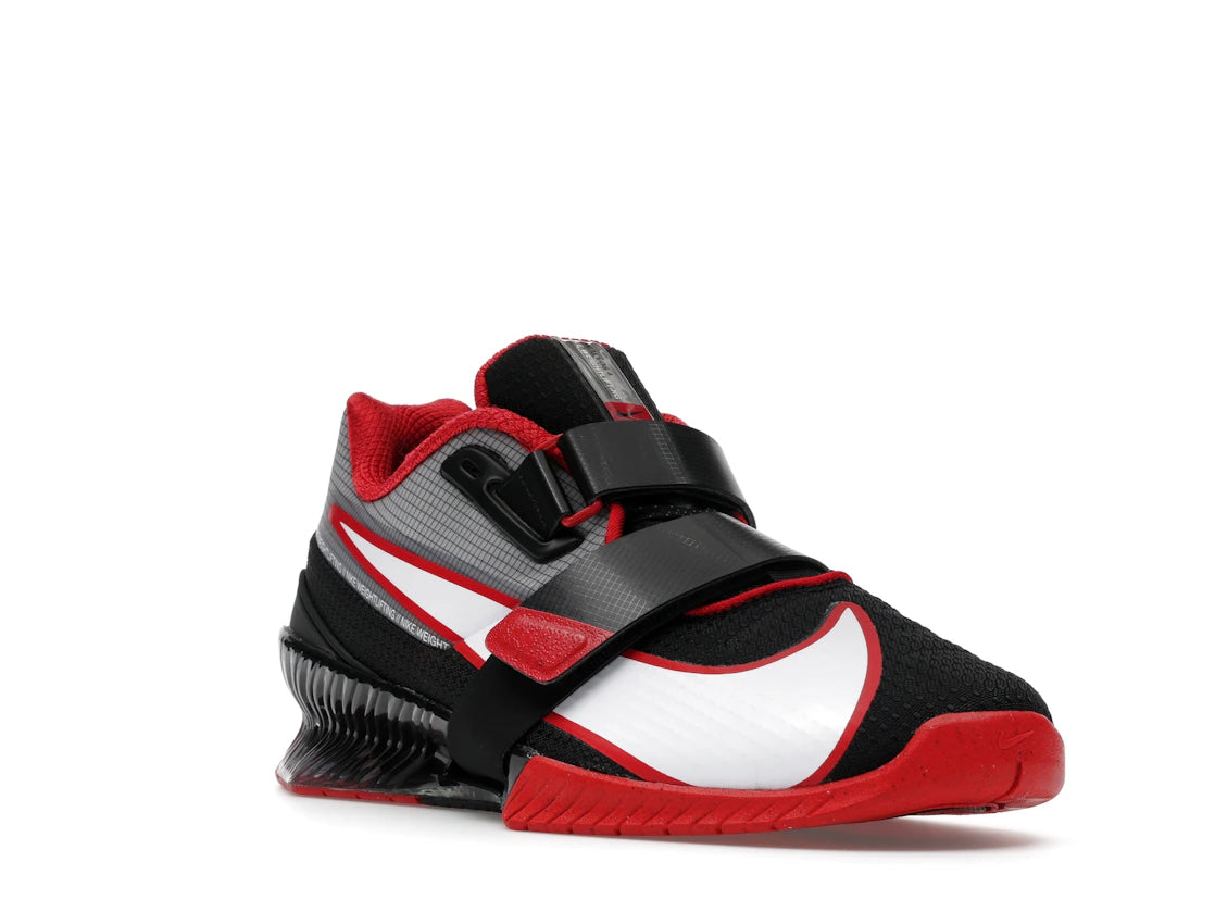 Nike Romaleos 4 Black White University Red - vue secondaire A