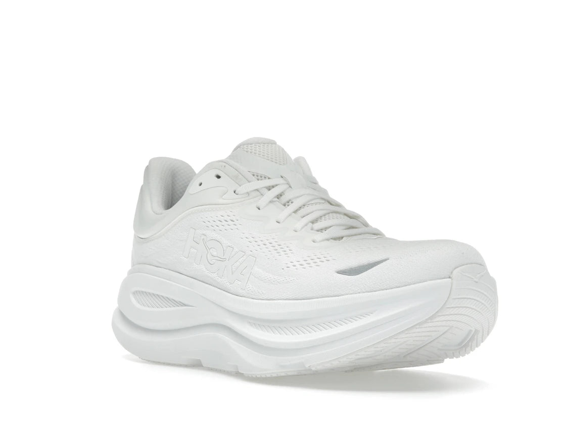 Hoka One One Bondi 9 White - vue secondaire A