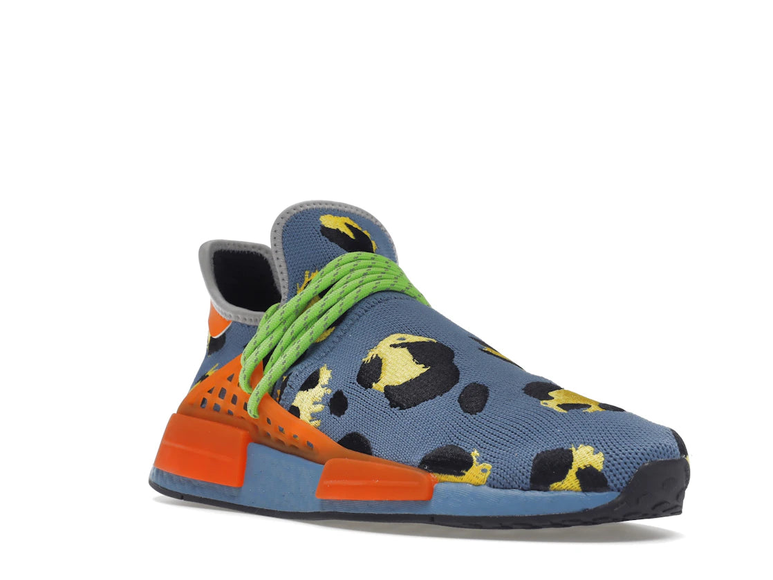 adidas NMD Hu Pharrell Animal Print Altered Blue - vue secondaire A