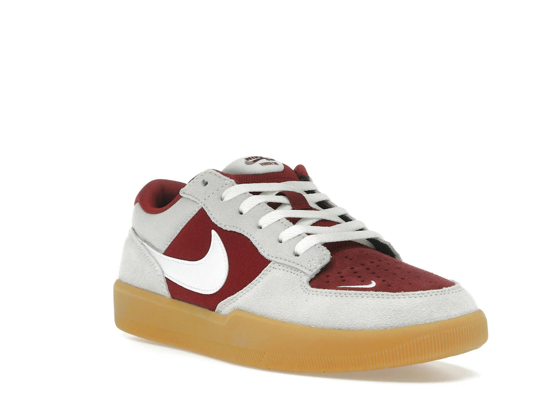 Nike SB Force 58 Team Red Gum Light Brown - vue secondaire A