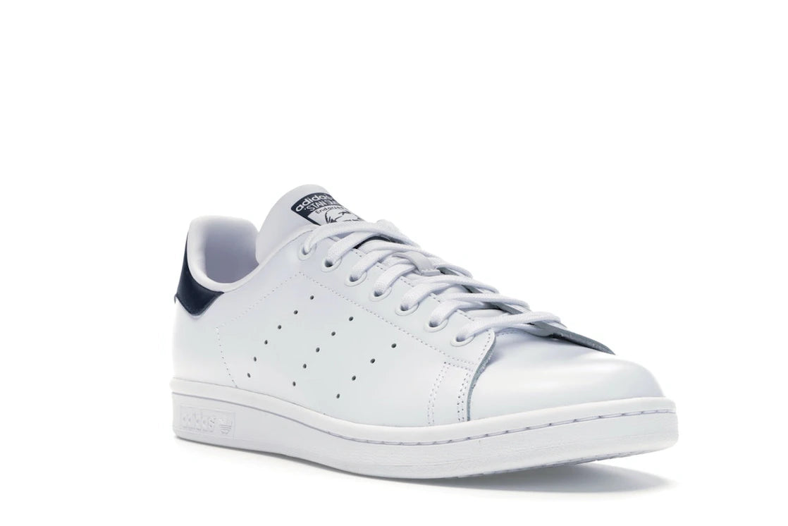 adidas Stan Smith Core White New Navy - vue secondaire A