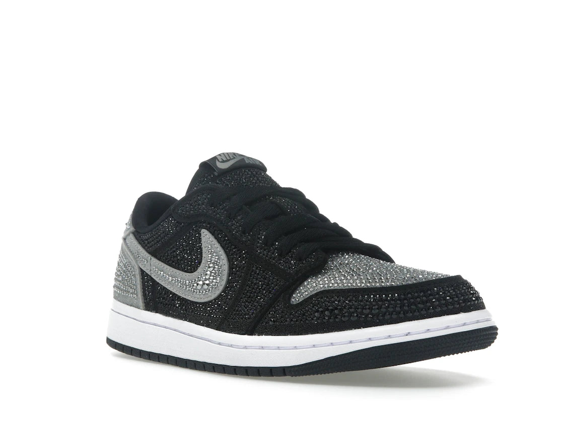 Jordan 1 Retro Low OG Swarovski Stealth (Damen) - vue secondaire A