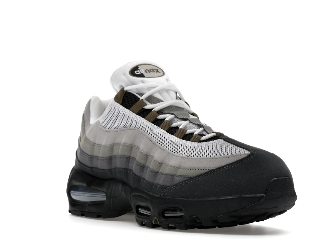 Nike Air Max 95 OG Big Bubble Schwarz Medium Olive (Damen) - vue secondaire A