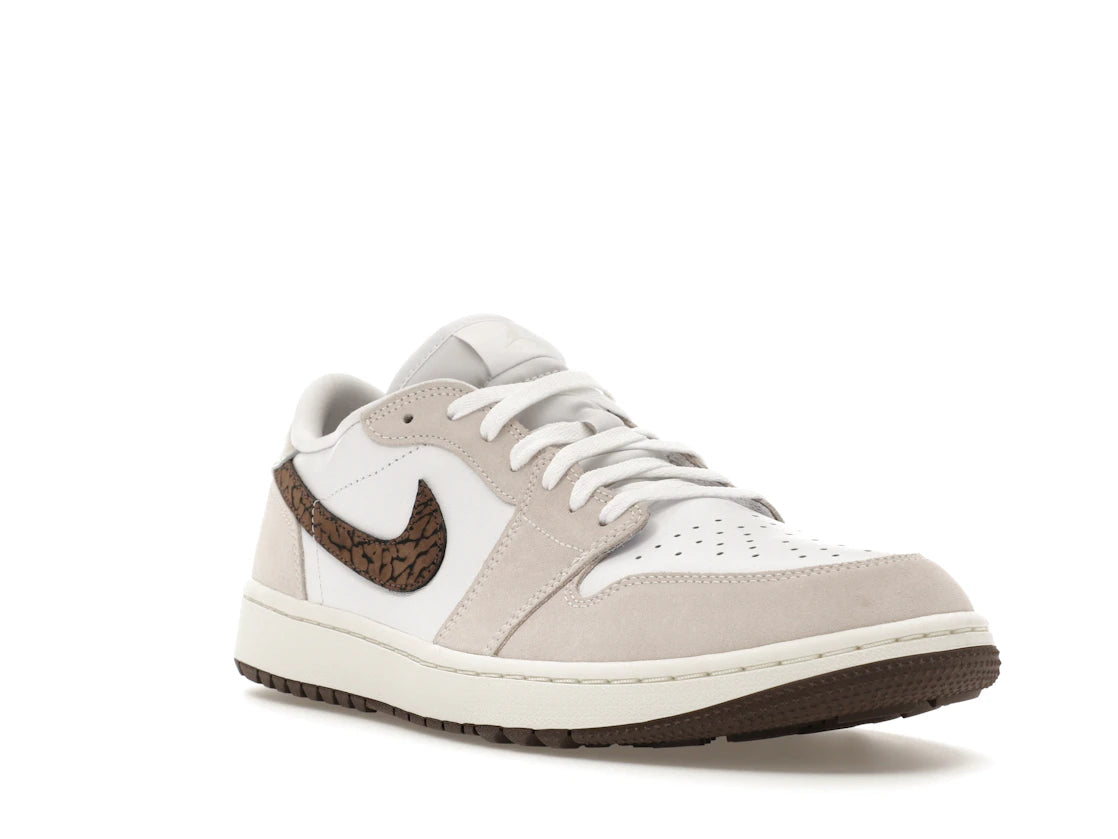 Jordan 1 Retro Low Golf Light Orewood Elephant - vue secondaire A