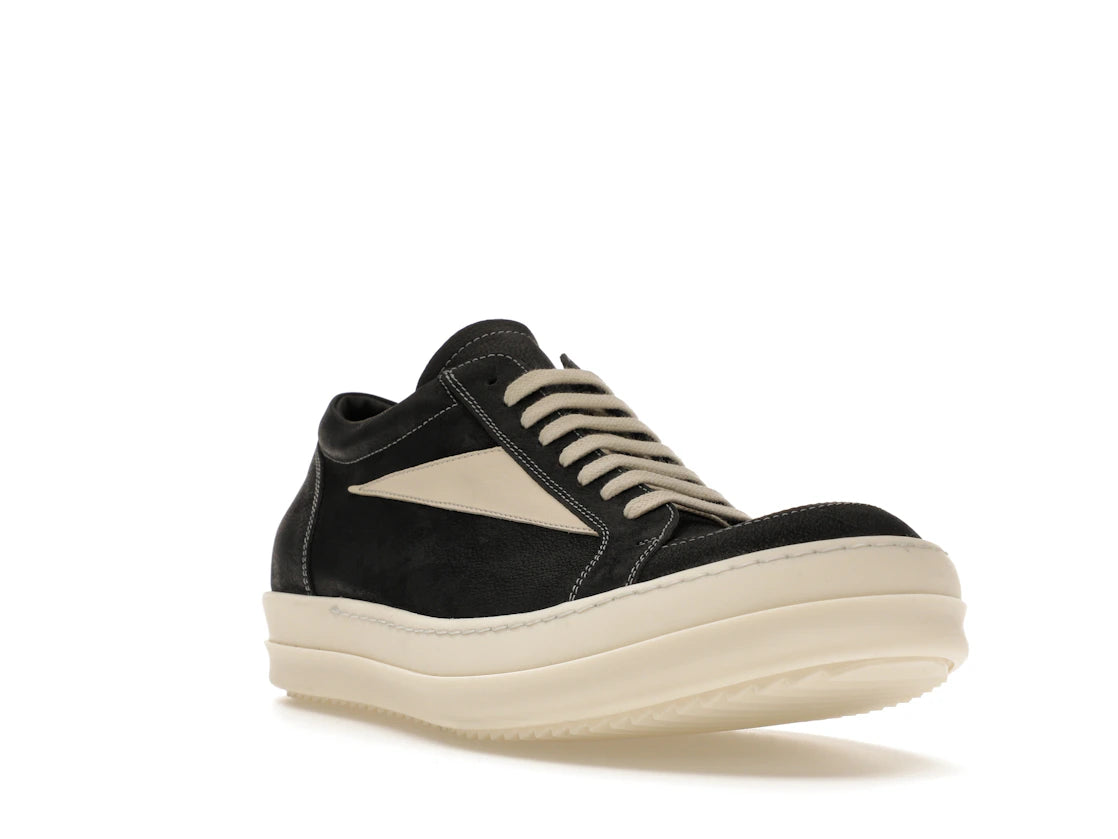 Rick Owens Vintage Sneaks Black Milk - vue secondaire A