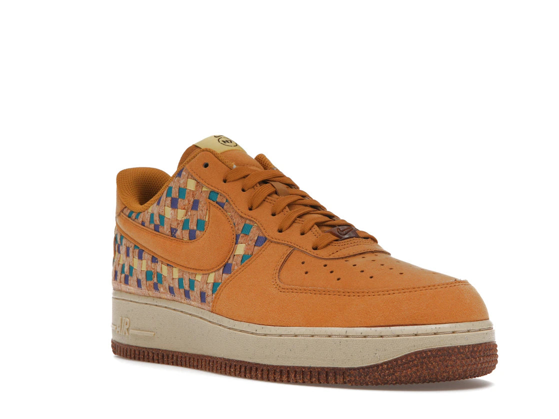 Nike Air Fore 1 Low N7 Woven Cork - vue secondaire A