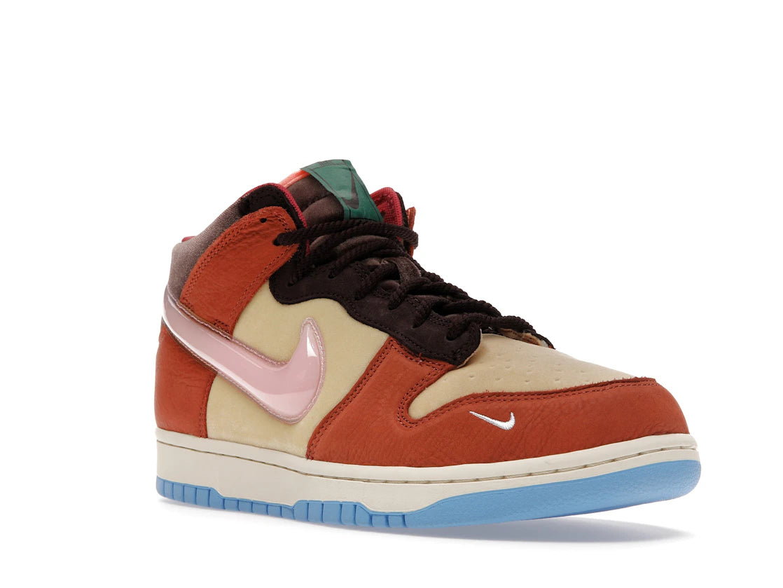 Nike Dunk Mid Social Status Free Lunch Chocolate Milk - vue secondaire A