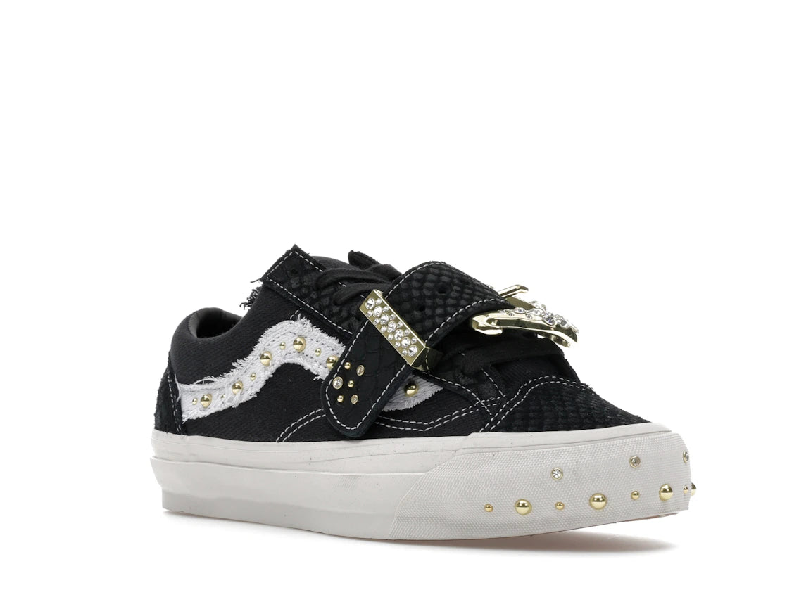 Vans Premium Old Skool 36 Metagirl Buckle Black White - vue secondaire A