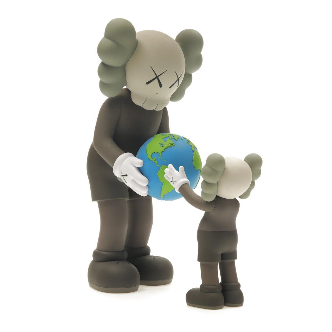 KAWS THE PROMISE Vinyl Figure Brown - vue secondaire A