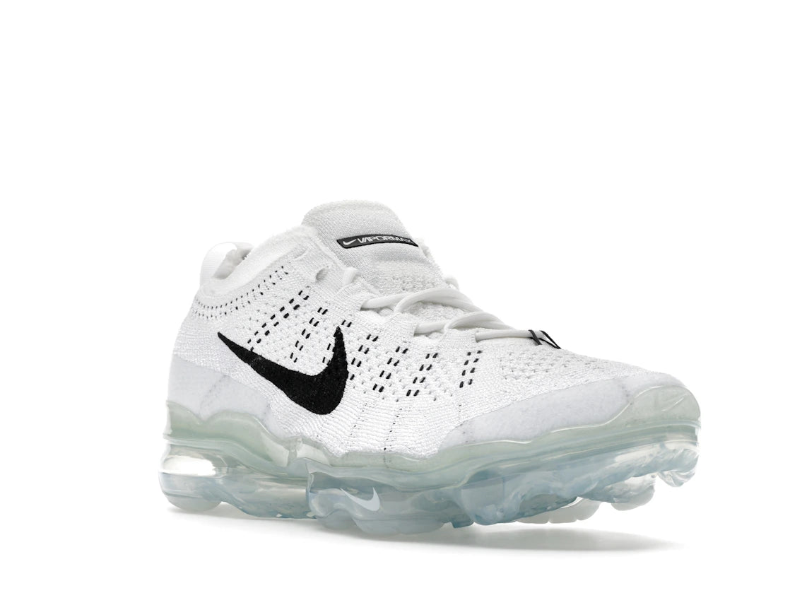 Nike Air VaporMax 2023 Flyknit White Pure Platinum Black - vue secondaire A
