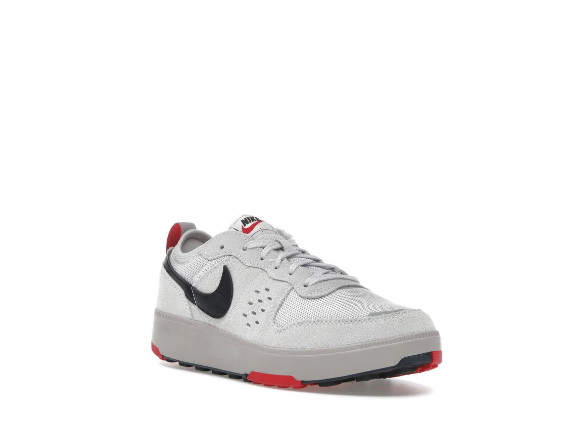 Nike C1TY College Grey Vast Grey Fire Red Black (GS) - vue secondaire A