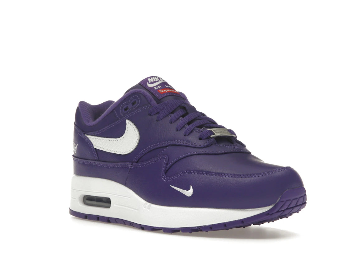 Nike Air Max 1 '87 SP Supreme Varsity Purple - vue secondaire A