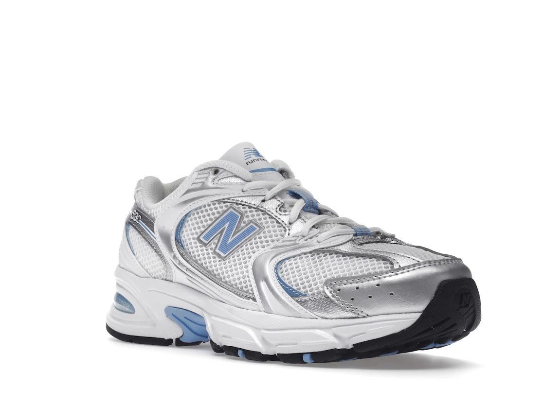 New Balance 530 White Carolina Blue - vue secondaire A