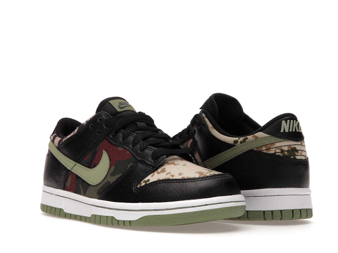 Nike Dunk Low Crazy Camo (GS) - vue secondaire A