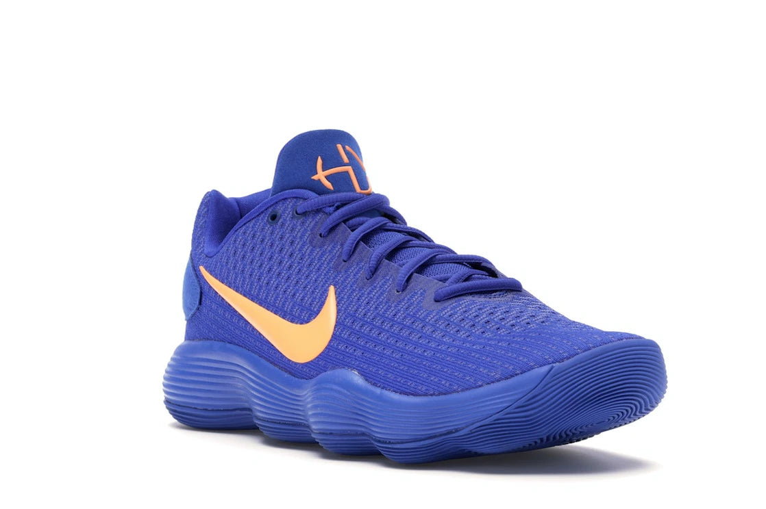 Nike Hyperdunk 2017 Low Racer Blue Orange Pulse - vue secondaire A
