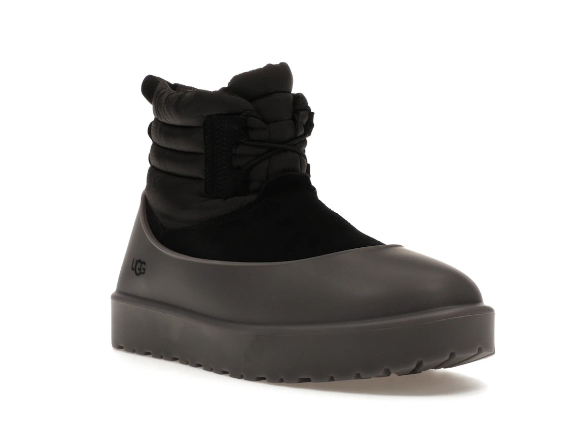 UGG Classic Mini Lace-Up Weather Boot Black - vue secondaire A