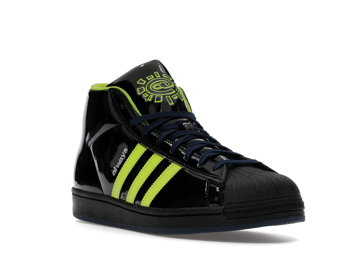 adidas Pro Model ADV Always Black Volt - vue secondaire A
