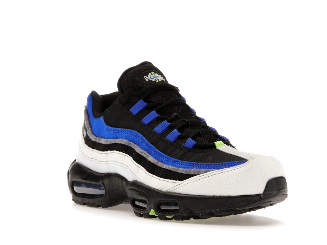 Nike Air Max 95 Black Game Royal - vue secondaire A