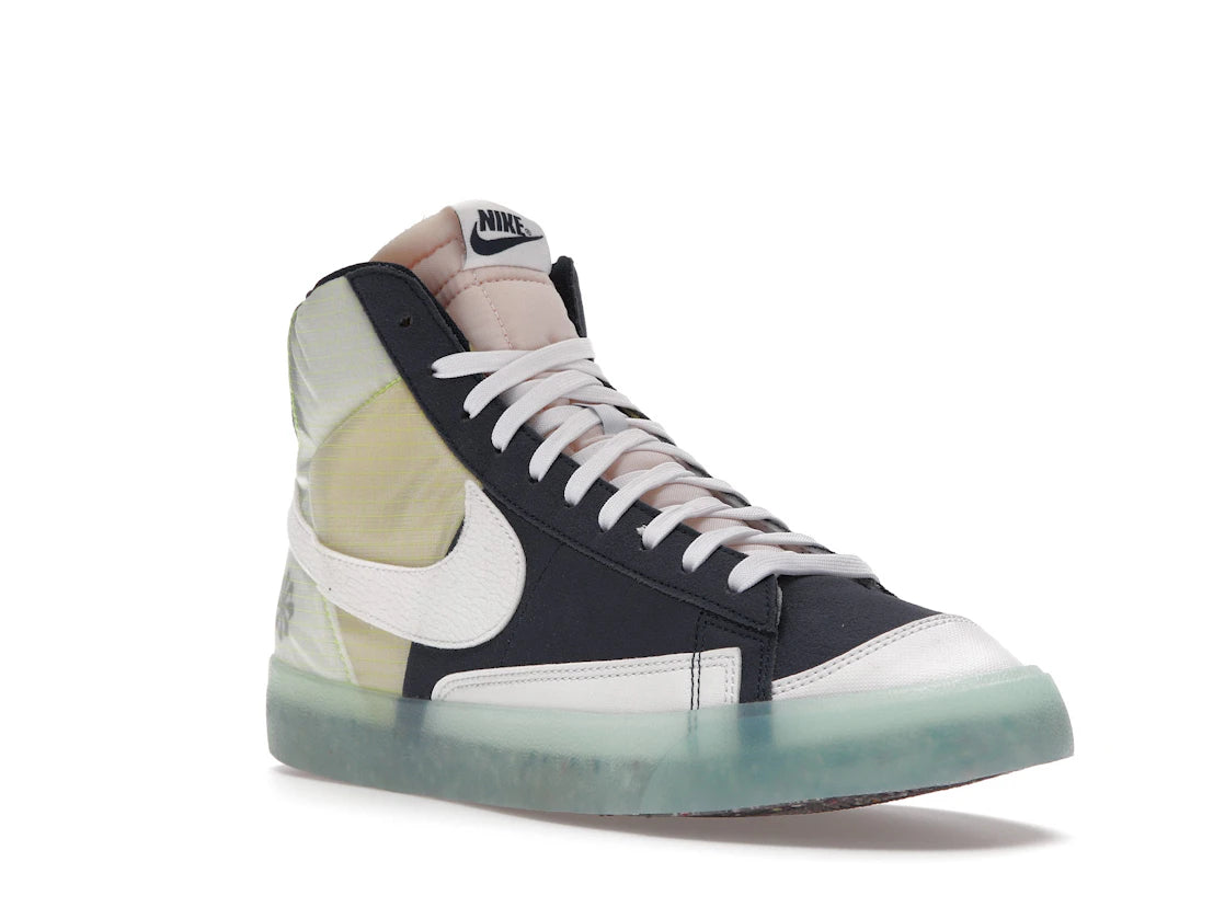 Nike Blazer Mid 77 Move to Zero Armory Navy - vue secondaire A