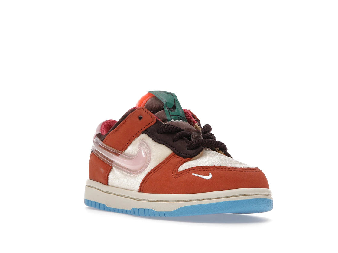 Nike Dunk Low Social Status Free Lunch Chocolate Milk (TD) - vue secondaire A