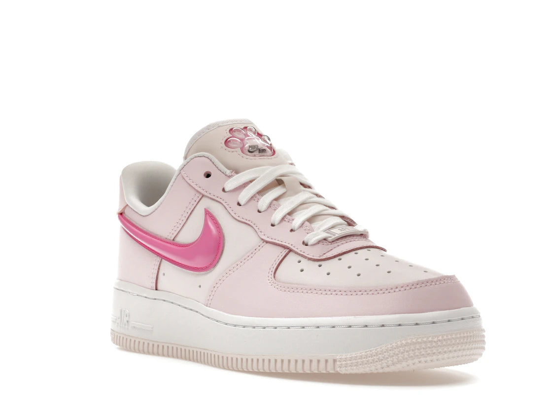Nike Air Force 1 '07 LX Pearl Pink Paw Print (Women's) - vue secondaire A