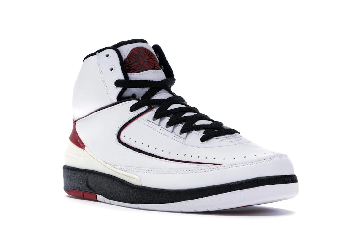 Jordan 2 Retro White Varsity Red (2004) - vue secondaire A